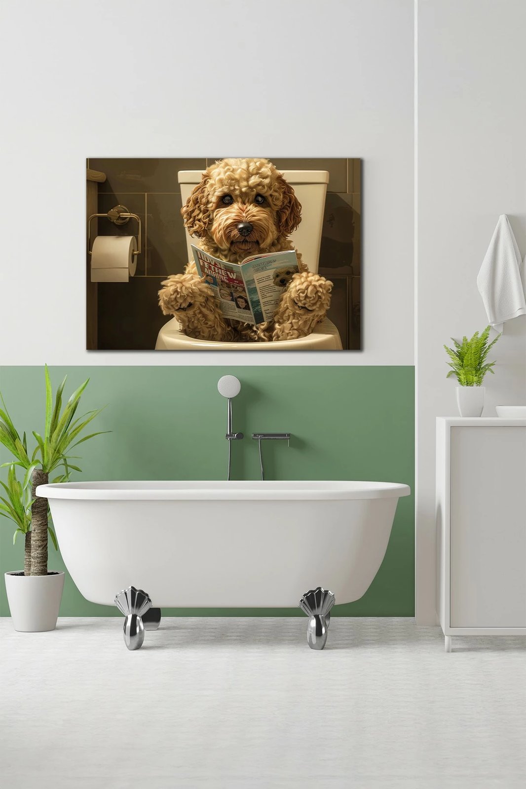 Pikturë dekorative në kanavacë, shumëngjyrëshe, Wallity Ersyaıhyvn32, 50x70cm