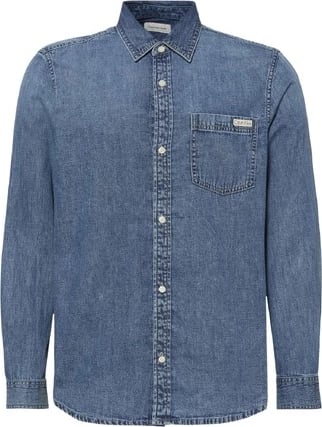 Këmishë Calvin Klein Jeans për meshkuj, blu