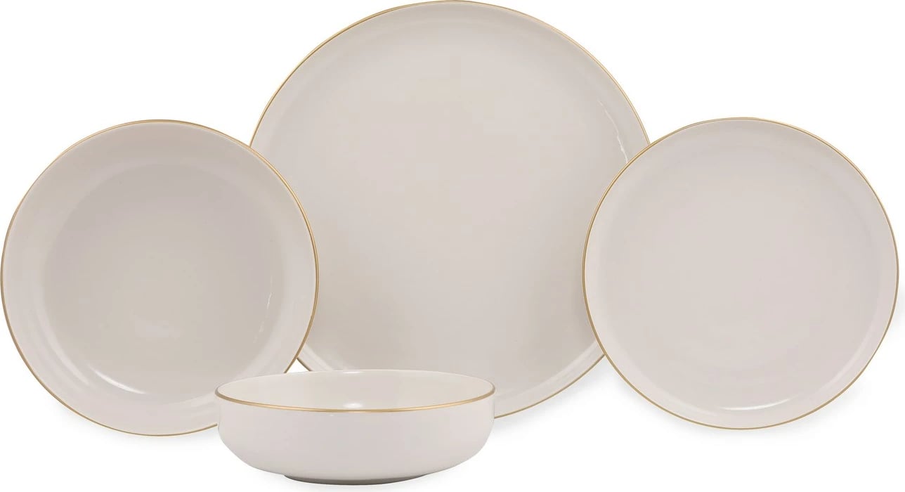 Set enësh për drekë, porcelan, shumëngjyrësh, 16 copë, MOD16YSA45R520