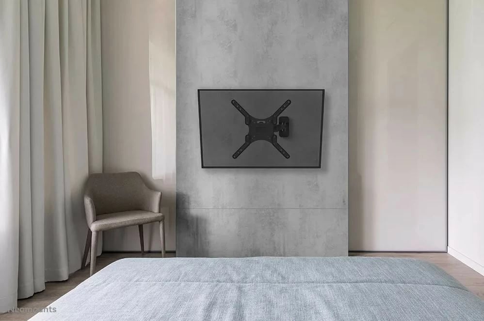 Mbajtëse muri për TV/monitor Neomounts WL40-550BL14, 32-55 inç, Metal, E zezë