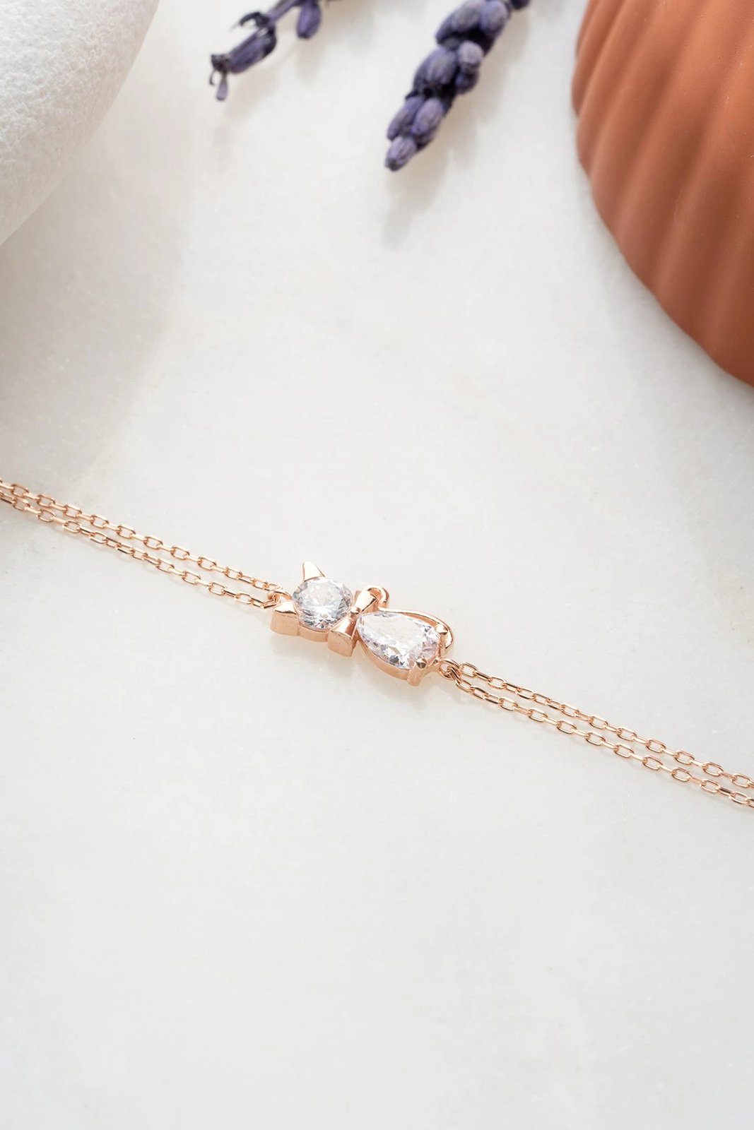 Byzylyk argjendi Jumeon, ngjyrë rozë e artë, NRZ998908