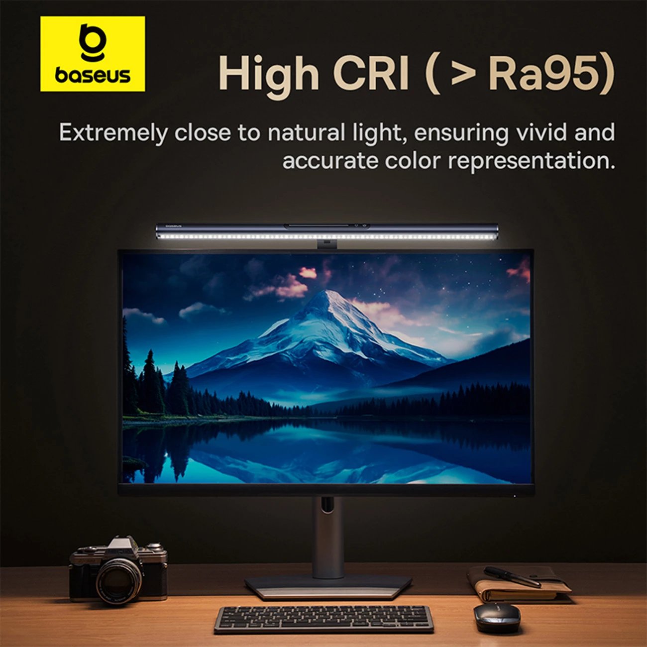 Llambë monitori Baseus i-wok 3 BS-LT007, magnetike, USB-C, e zezë Llambë monitori Baseus i-wok 3 BS-LT007, magnetike, USB-C, e zezë