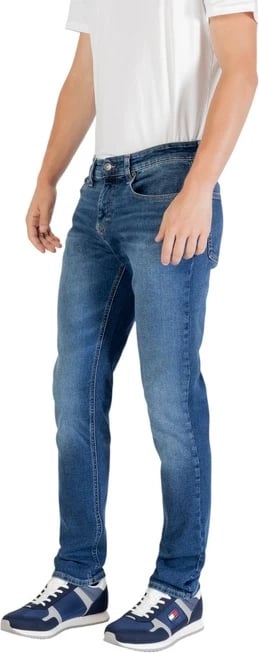 Pantallona Tommy Hilfiger Jeans meshkuj, të kaltërta