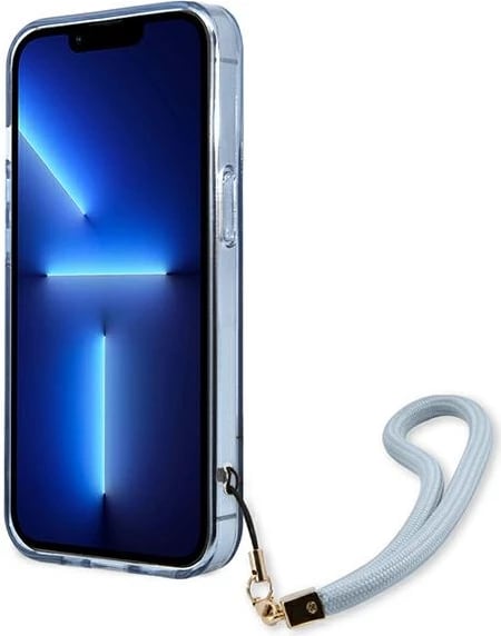 Mbështjellës Guess GUHCP13LHTSGSB për iPhone 13 Pro / 13, hardcase, Translucent Stap, Blu Mbështjellës Guess GUHCP13LHTSGSB për iPhone 13 Pro / 13, hardcase, Translucent Stap, Blu