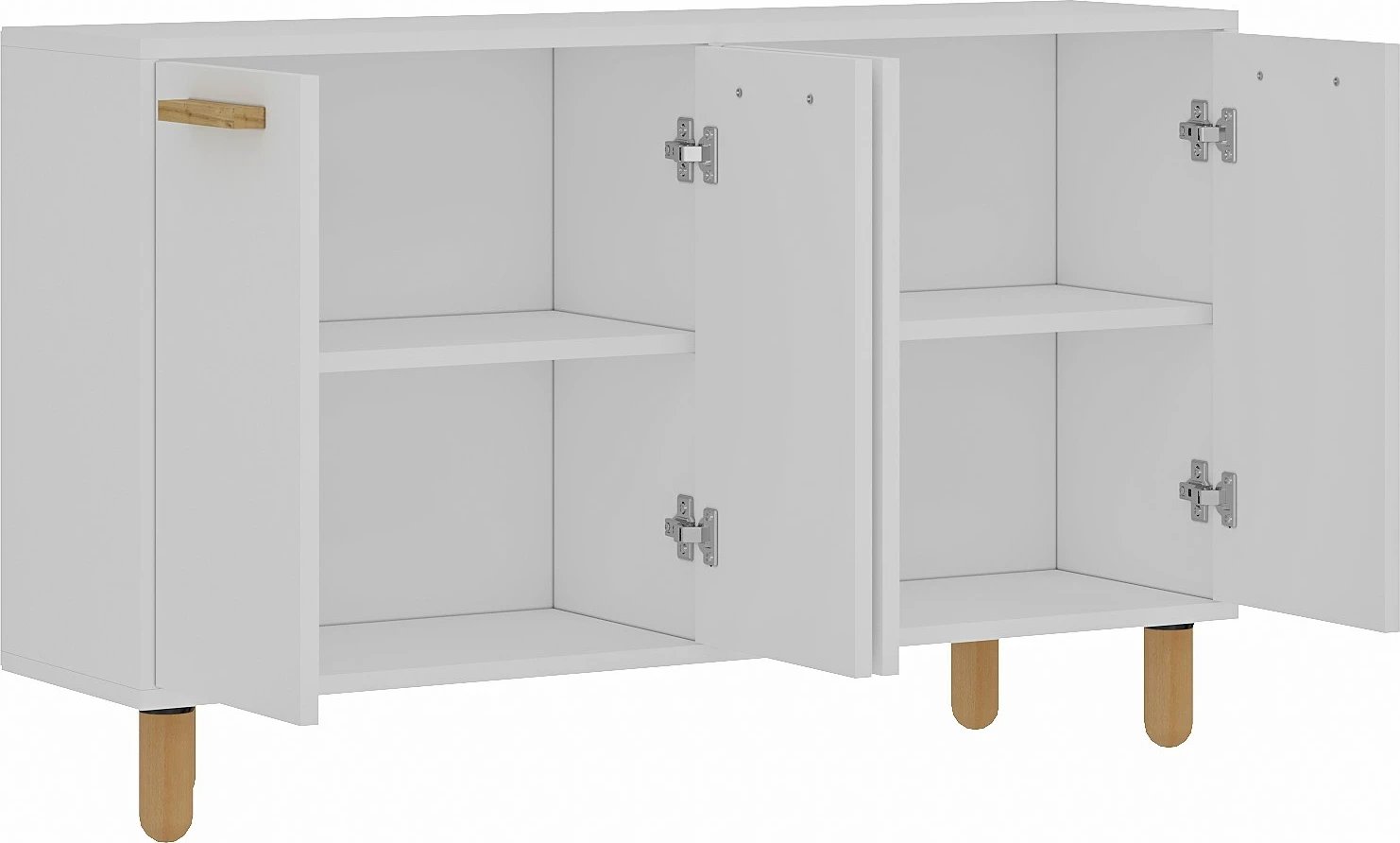 Konsolë Skye Decor, Venedik, e bardhë