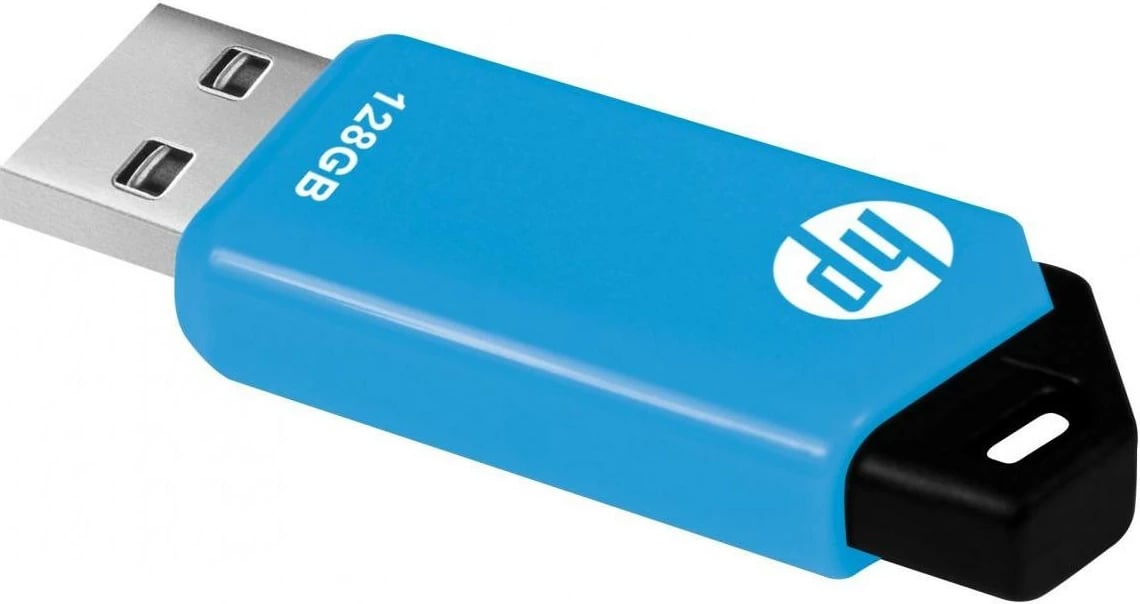 Pendrive HP HPFD150W-128, 128GB, USB 2.0, Zi/Blu
