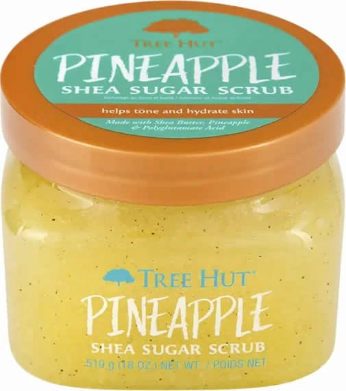 Scrub trupi unisex Tree Hut Pineapple Shea Sugar, 510g