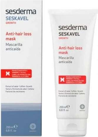 Maskë kundër rënies së flokëve SESDERMA Seskavel unisex 200ml