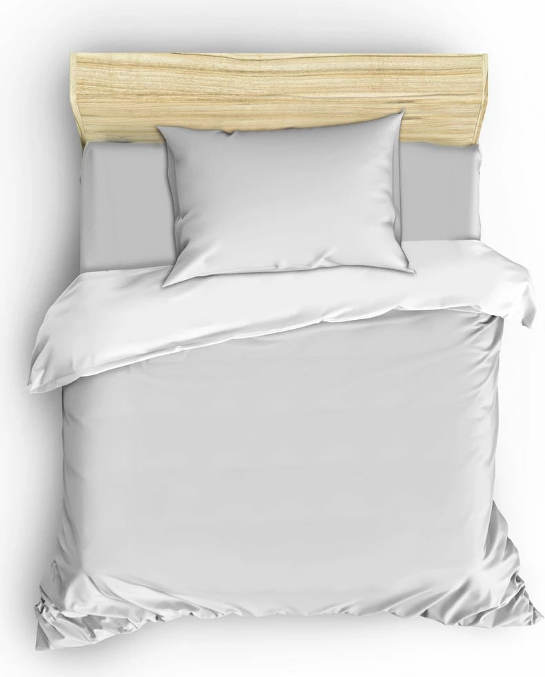 Set mbulesë jorgani XXL prej sateni, ngjyrë e bardhë, L'essentiel