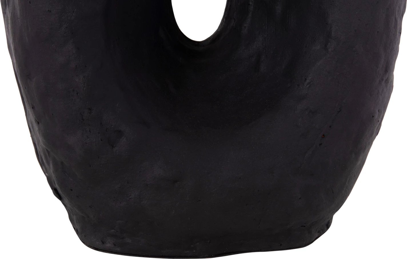 Vazo dekorative tavoline NAMENTIS, terrakotë, ngjyrë e zezë, FH4673.01L, 26.5x16x36.5cm