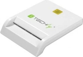 Lexues kartelash smart Techly 029150, USB 2.0, Bardhë