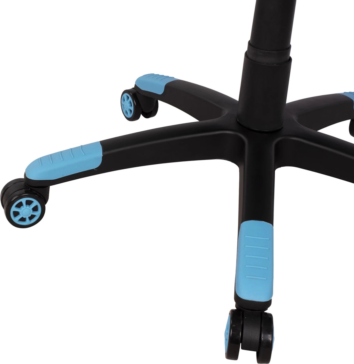 Karrige për gaming zyre, ngjyrë zezë-dritë blu, FH1072.08, 66,5x70x(122-129) cm