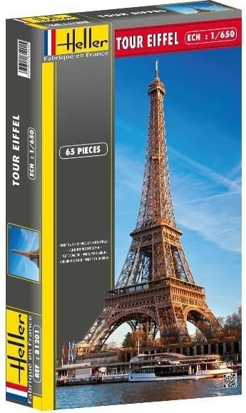 Model plastik Heller Eiffel Tower 1:650, 65 pjesë