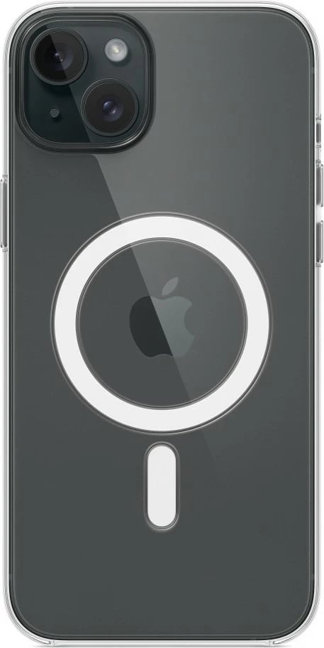 Mbështjellës Apple iPhone 15 Plus, MagSafe, transparent