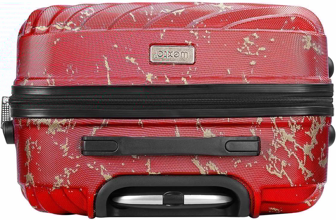 Valixhe udhëtimi e mesme, ngjyrë e kuqe, Zoozie Bags, Wexta Wx-300