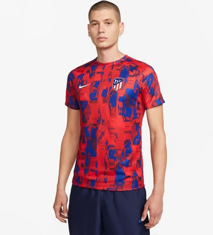 Maicë Nike për meshkuj, Atletico Madrid, e kuqe dhe blu