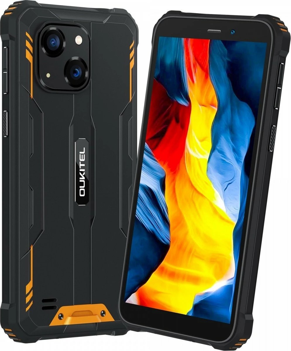 Celular Oukitel WP32 Pro, 6/256 GB, IP69K, Portokalli