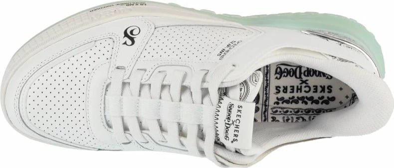 Këpucë Skechers lifestyle, të bardha