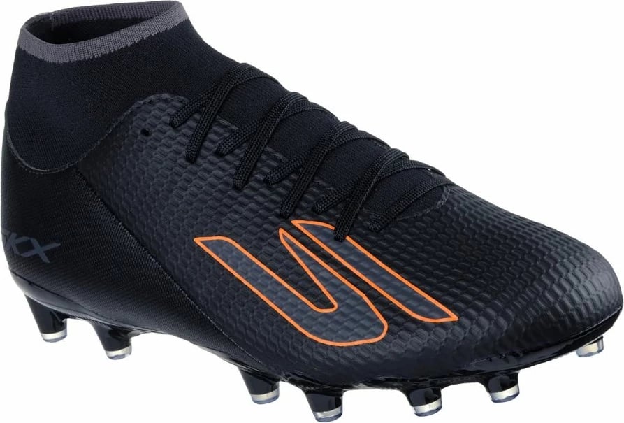 Atlete futbolli Skechers për meshkuj, të zeza-portokalli