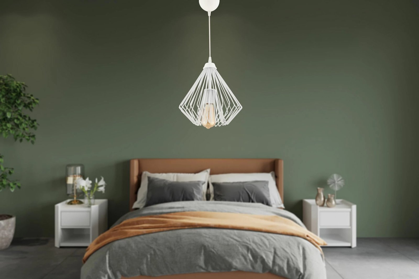 Llambë tavani Opviq, Antir, e bardhë