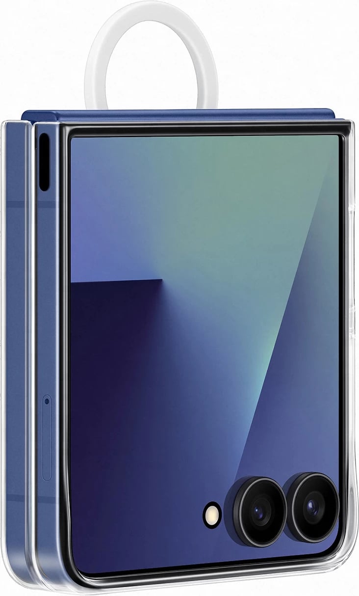Mbështjellës Samsung Ring Case për Galaxy Z Flip7, Transparent