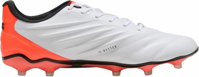 Atlete futbolli për meshkuj Puma, të bardha-portokalli