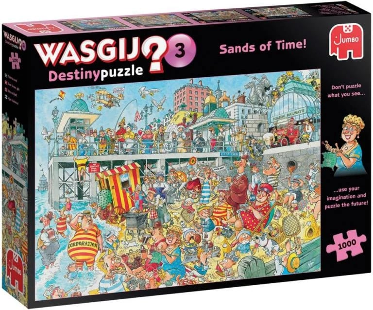 Puzzle, Jumbo Wasgij Destiny 3 Sands of Time 81928, 1000 copë