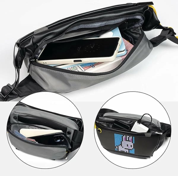 Çantë Me Ekran Led DIVOOM Pixoo slingbag