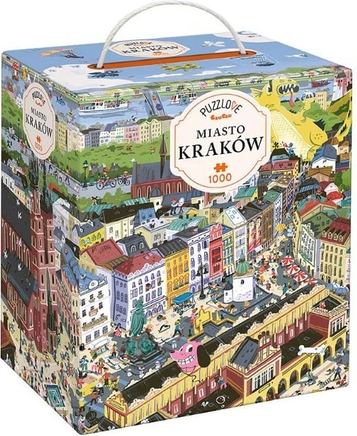 Puzzle CzuCzu Puzzlove City Kraków 1000 pjesë