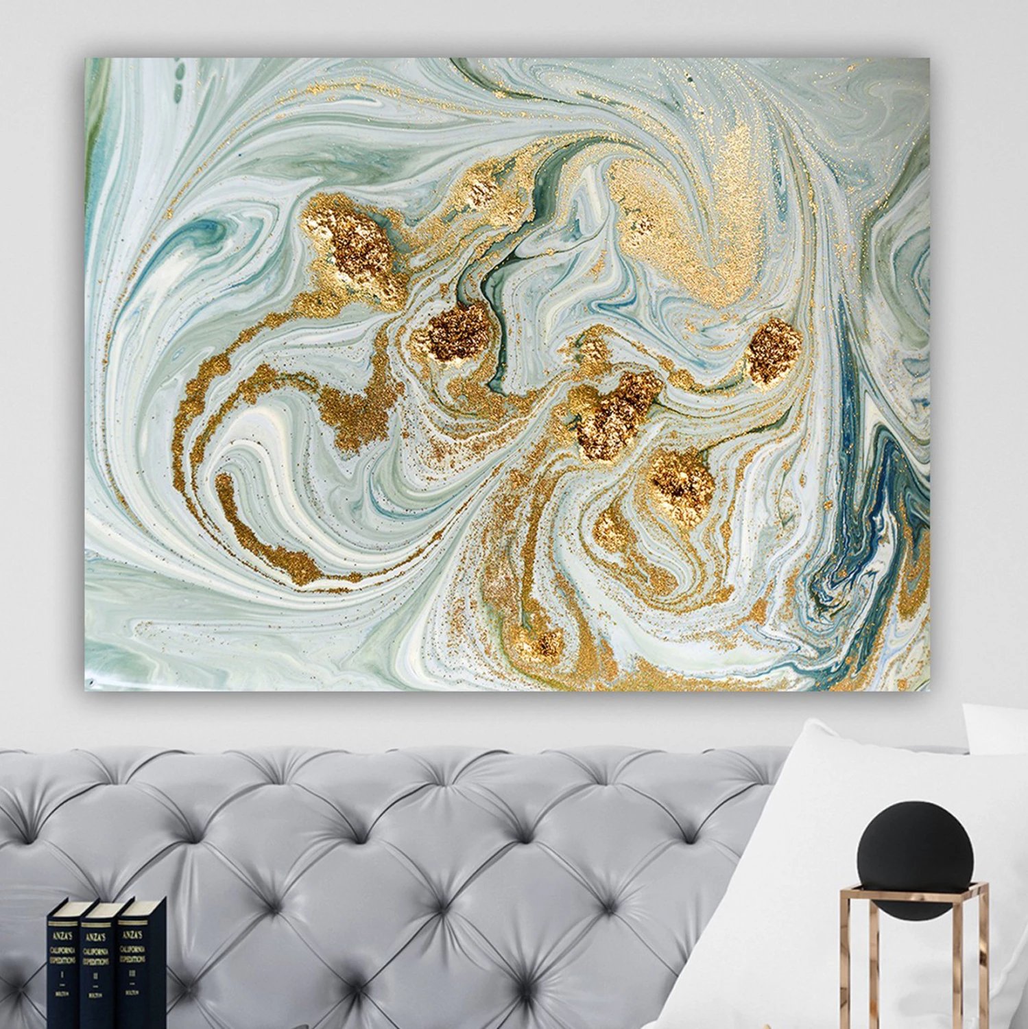 Pikturë muri GOBI, kanavacë e printuar, 100x3x70cm