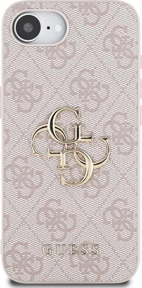 Mbështjellës Guess 4G Big Logo për iPhone 16e, Rozë Mbështjellës Guess 4G Big Logo për iPhone 16e, Rozë