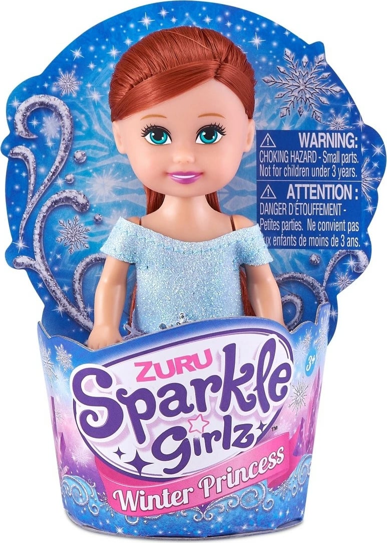 Set kukulla Sparkle Girlz Winter Princess, 11 cm, 48 copë