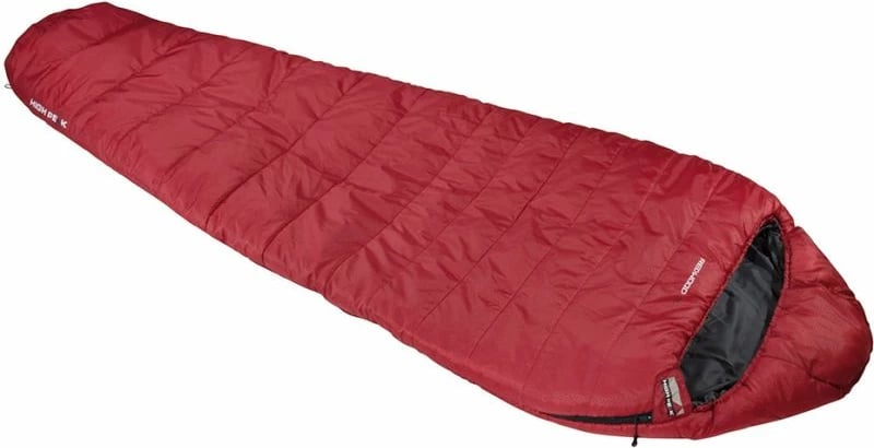 Çantë gjumi High Peak Redwood 3 L për turizëm, e kuqe dhe gri