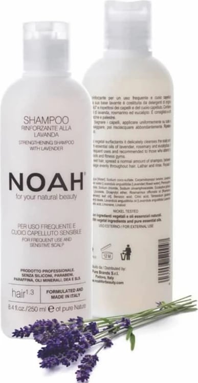 Shampon për flokë NOAH Lavanda Fortificante unisex 250ml