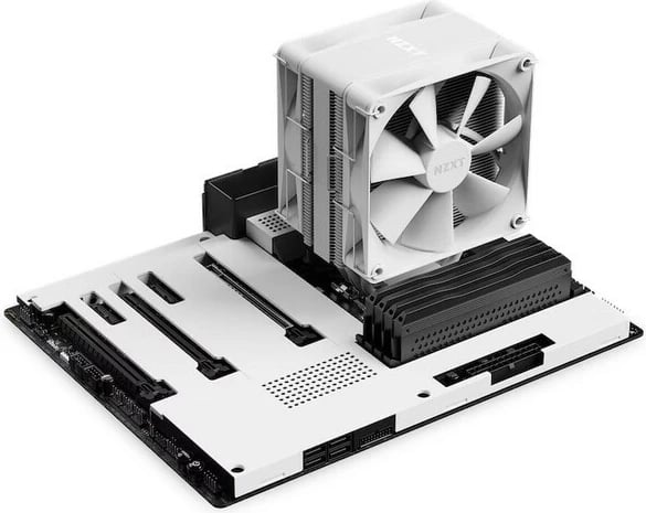 Ventilator CPU NZXT T120, RC-TN120-W1, 12 cm, i bardhë