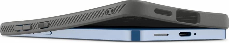 Mbështjellës Spigen Liquid Air për Samsung Galaxy S25, Gri