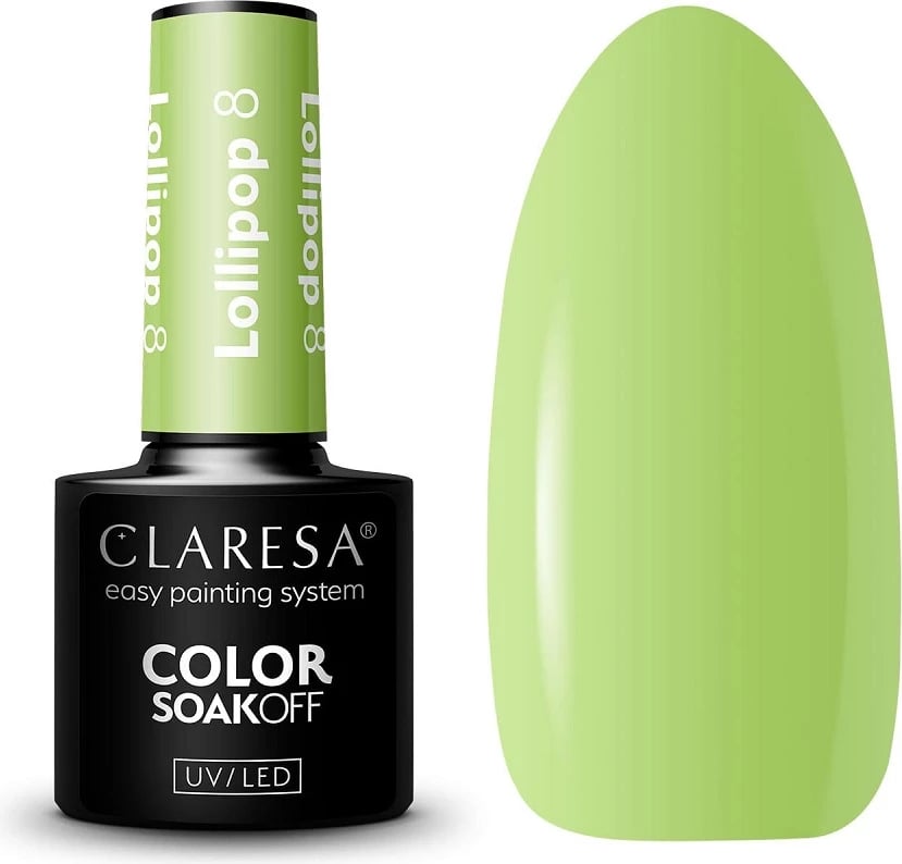 Llak për thonj për femra Claresa Lollipop Hybrid 8.5g