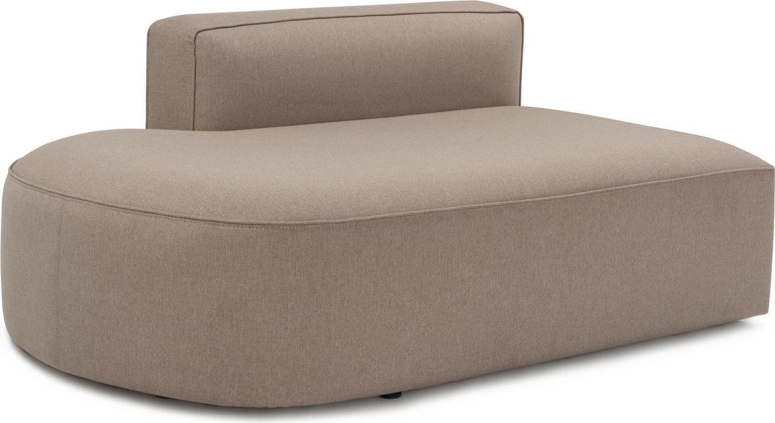 Këndare Atelier del Sofa, Mora (X-Oval-L1-O1-O1-R1), ngjyrë kafe e çelët Këndare Atelier del Sofa, Mora (X-Oval-L1-O1-O1-R1), ngjyrë kafe e çelët