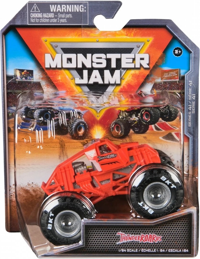 Lodër veturë Monster Jam Spin Master 1:64, metal dhe plastikë, ngjyra të përziera, 1 copë Lodër veturë Monster Jam Spin Master 1:64, metal dhe plastikë, ngjyra të përziera, 1 copë
