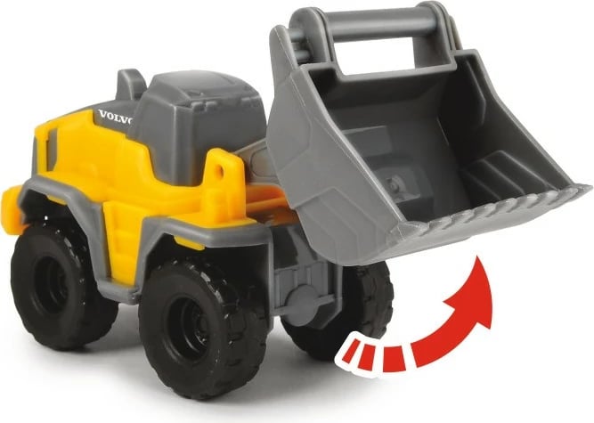 Set lodrash automjete ndërtimi Dickie Volvo CONSTR 5-pack, plastikë, verdhë/zezë