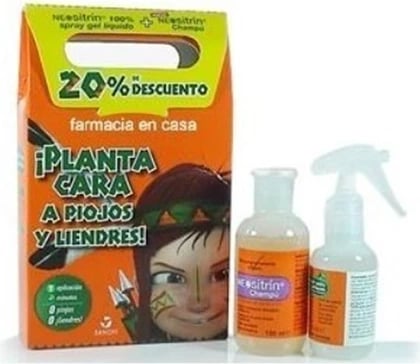 Set kundër morrave NEOSITRIN, spray gel 60ml + shampon 100ml, unisex, 3 copë