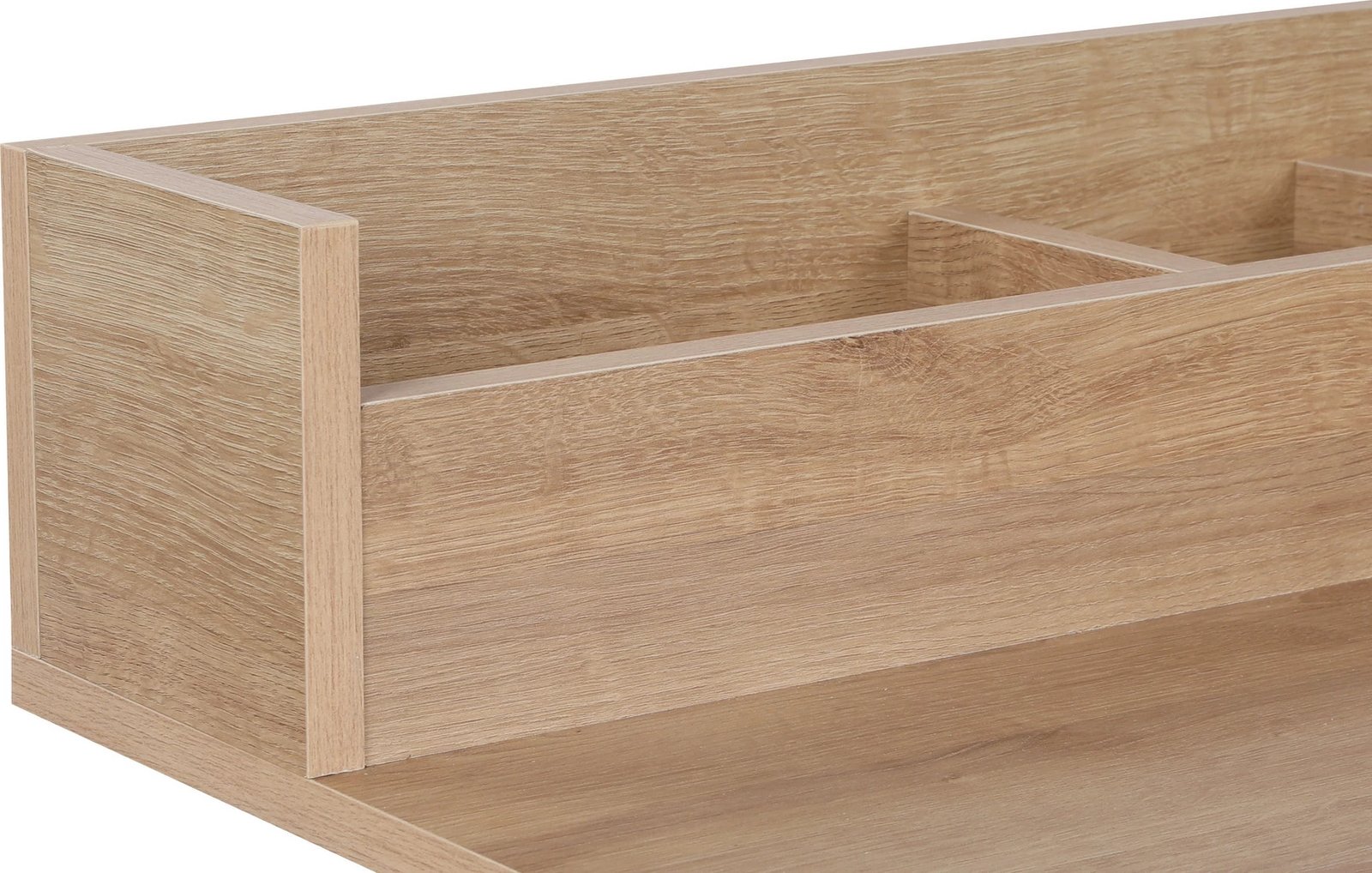 Tavolinë grimi Skye Decor, ngjyrë arre dhe e zezë, 100x50x89cm