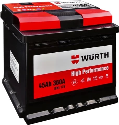 Bateri për makinë High-Performance 45Ah - 360A