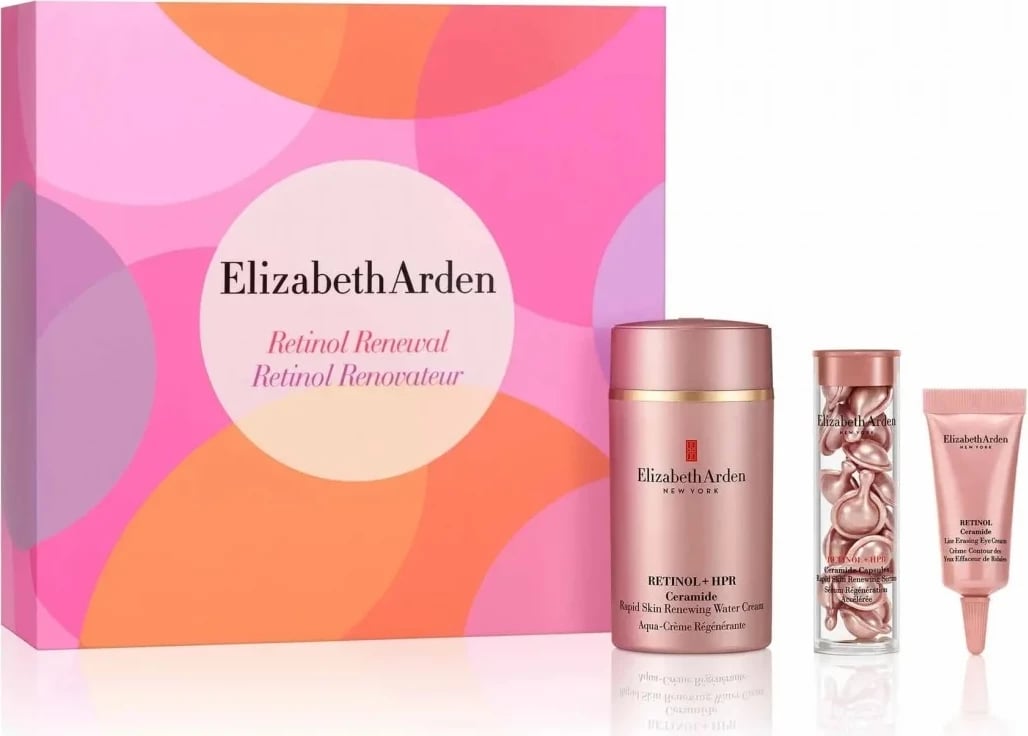 Set për kujdes të fytyrës Elizabeth Arden Retinol HPR Ceramide Water Cream unisex 50ml