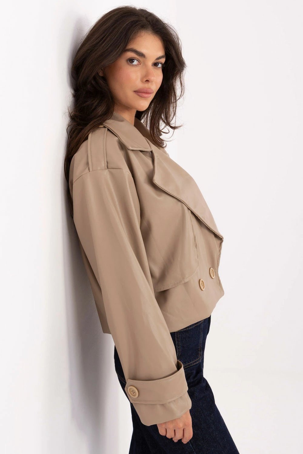 Pallto për femra Rue Paris 217552, beige