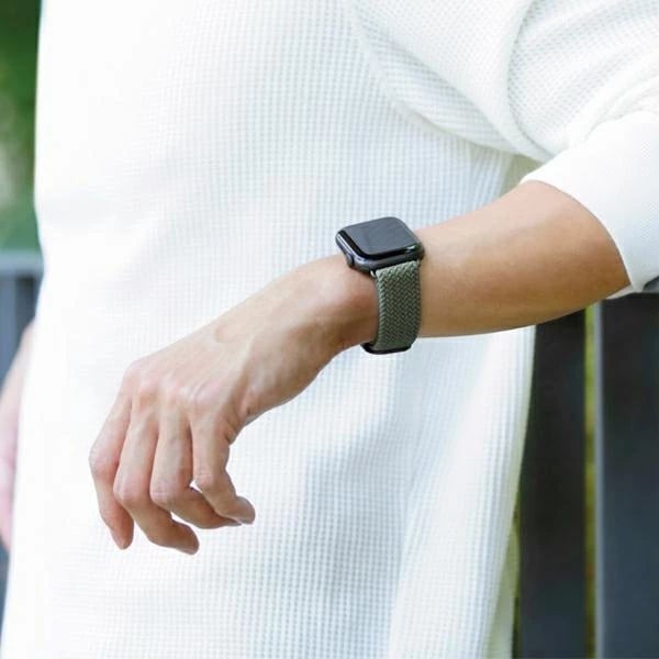 Rrip për Apple Watch UNIQ Aspen, Weavex™, 38/40/41mm, Gri