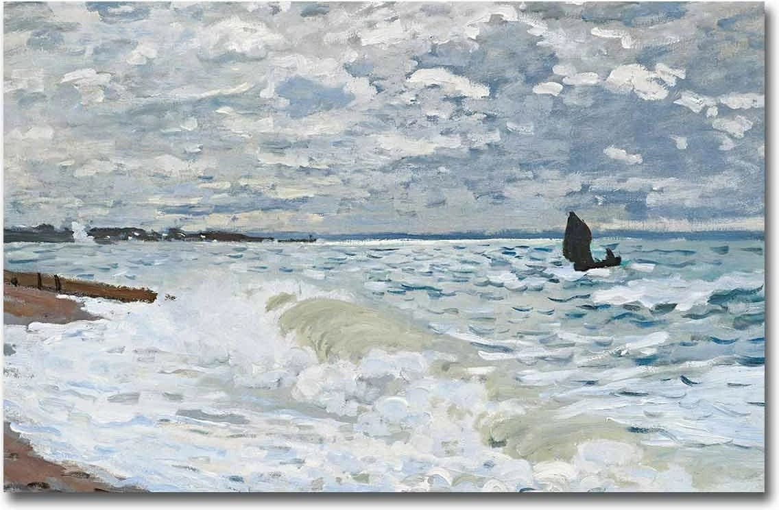 Pikturë dekorative në kanavacë, shumëngjyrëshe, FAMOUSART-11, 45x70cm