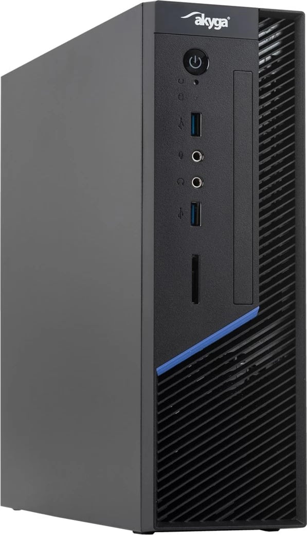 Kasë për kompjuter Akyga AK-202-01BK, SFF, e zezë