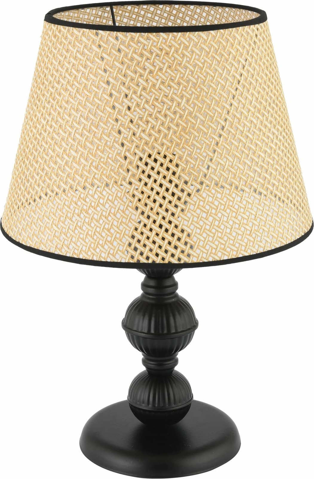 Llambë tavoline Opviq, 300 Hazeran, ngjyrë camel dhe e zezë