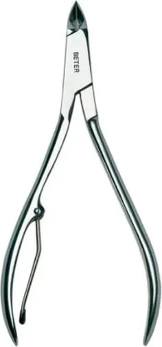 Klipe për manikyr Beter chromed 10cm unisex Klipe për manikyr Beter chromed 10cm unisex